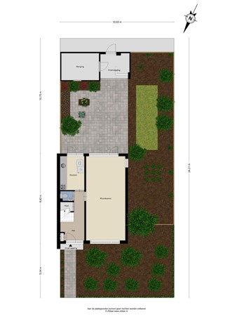Floorplan - Hobbendonkseweg 22, 5283 HK Boxtel